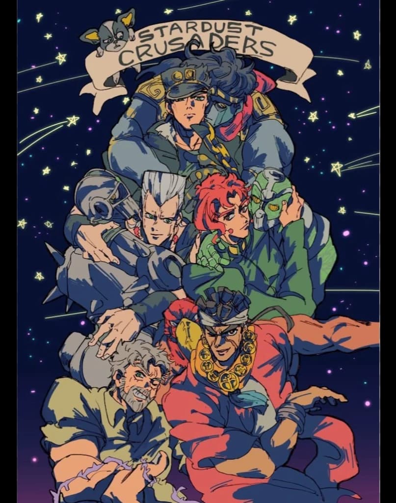 JJBA— Stardust Crusaders  thumbnail
