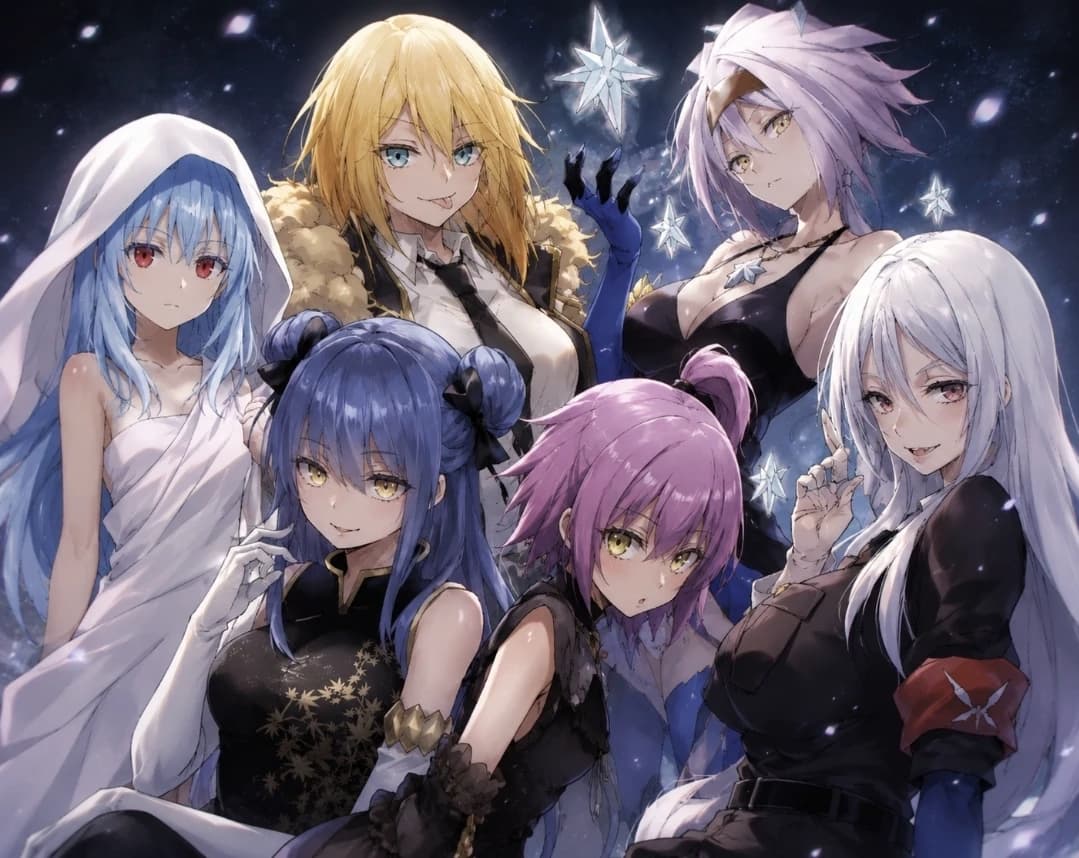 Velgrynd, Carrera, Velzard, ciel, Testaross and Ultima thumbnail