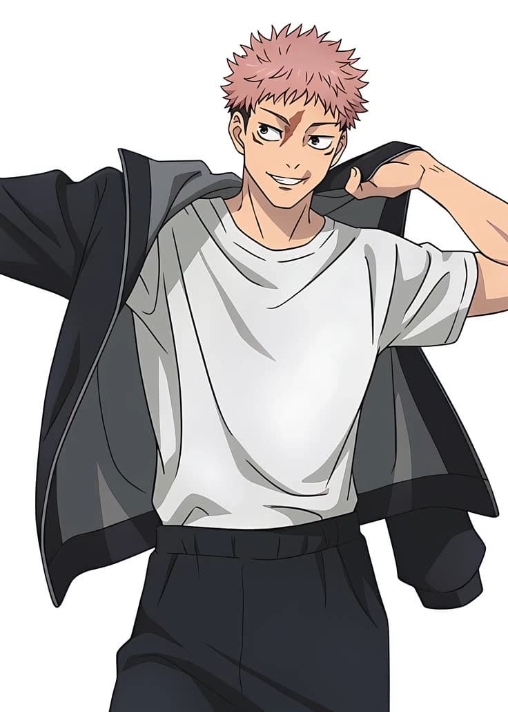 Yuji Itadori - Shared Jacket (Jujutsu Kaisen) thumbnail