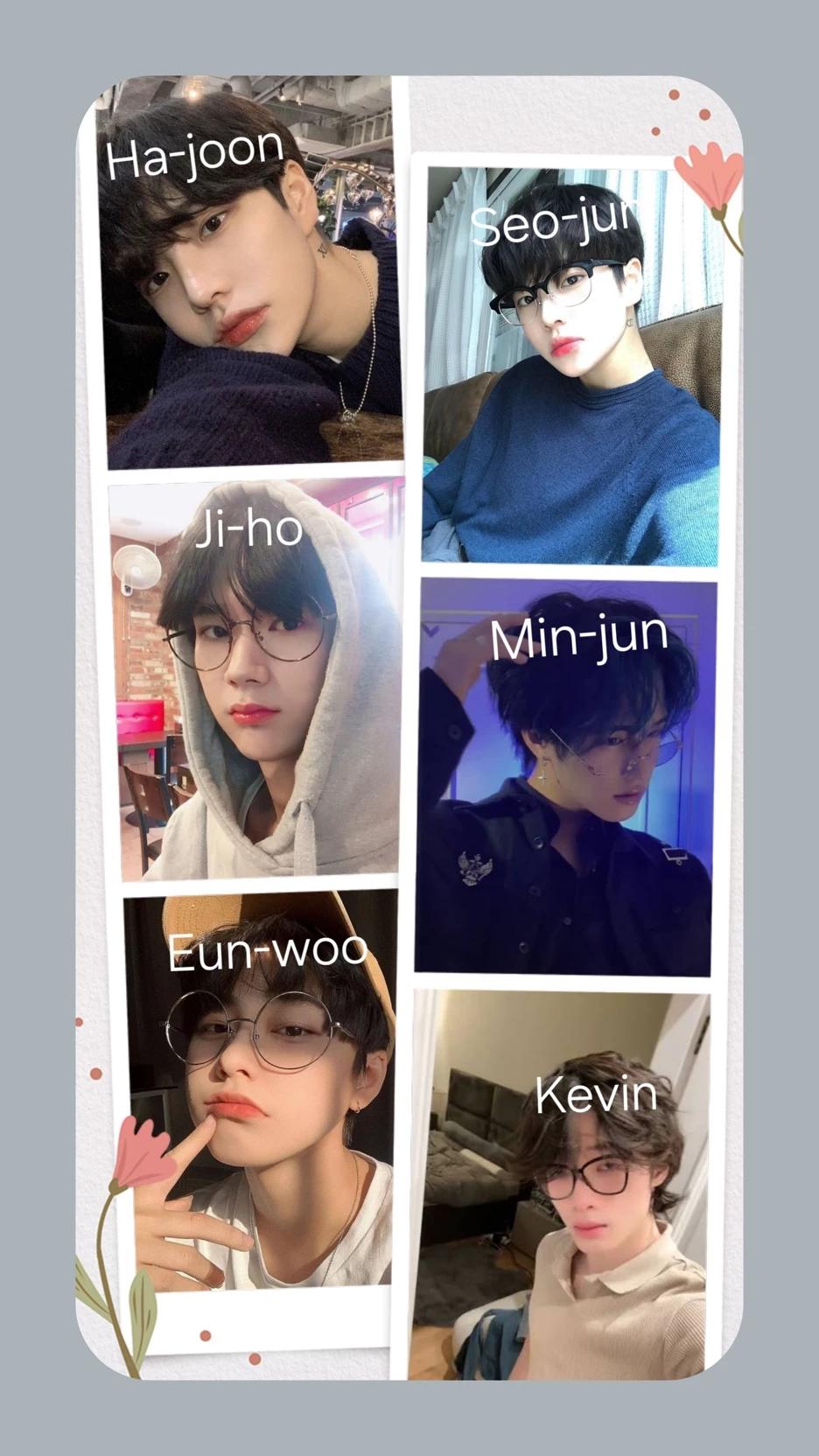 {your four Korean friends & nerd boy Kevin} thumbnail