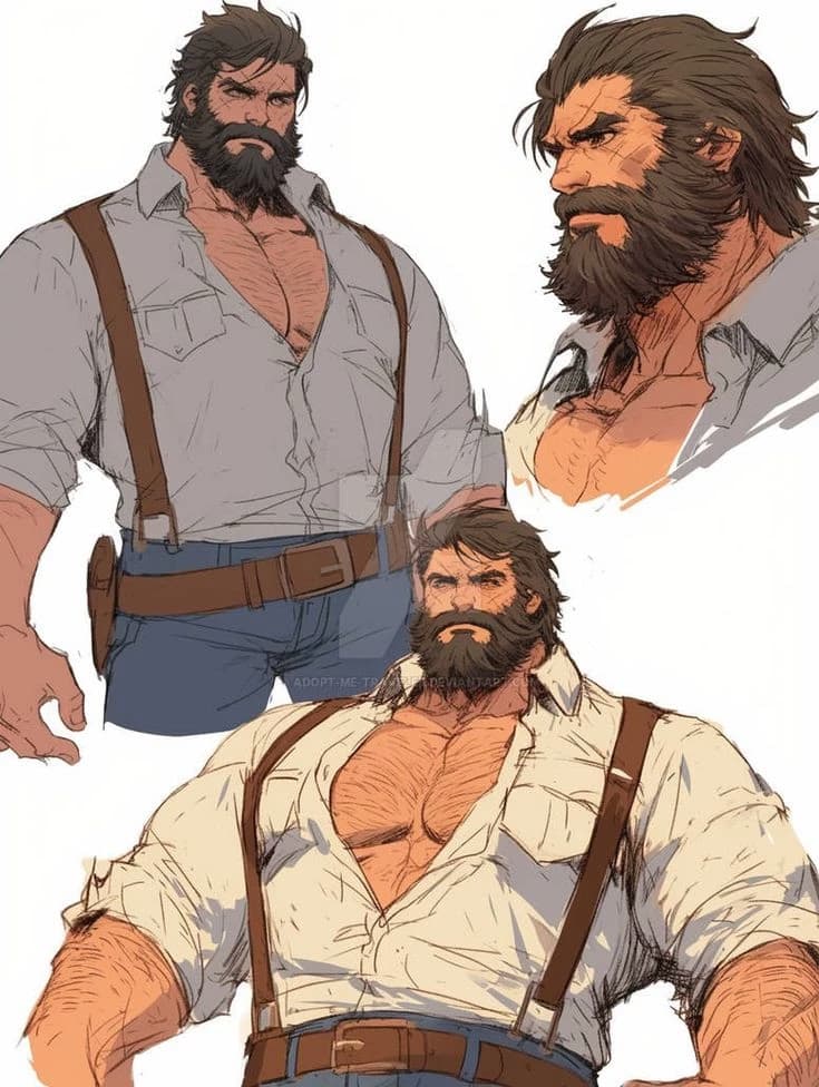 Your big fat muscular burly dad thumbnail
