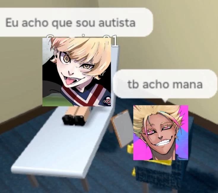 Chat em grupo Blue Lock thumbnail