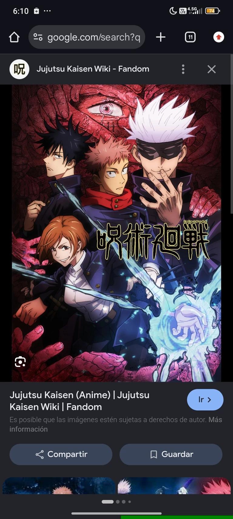 Jujutsu kaisen thumbnail