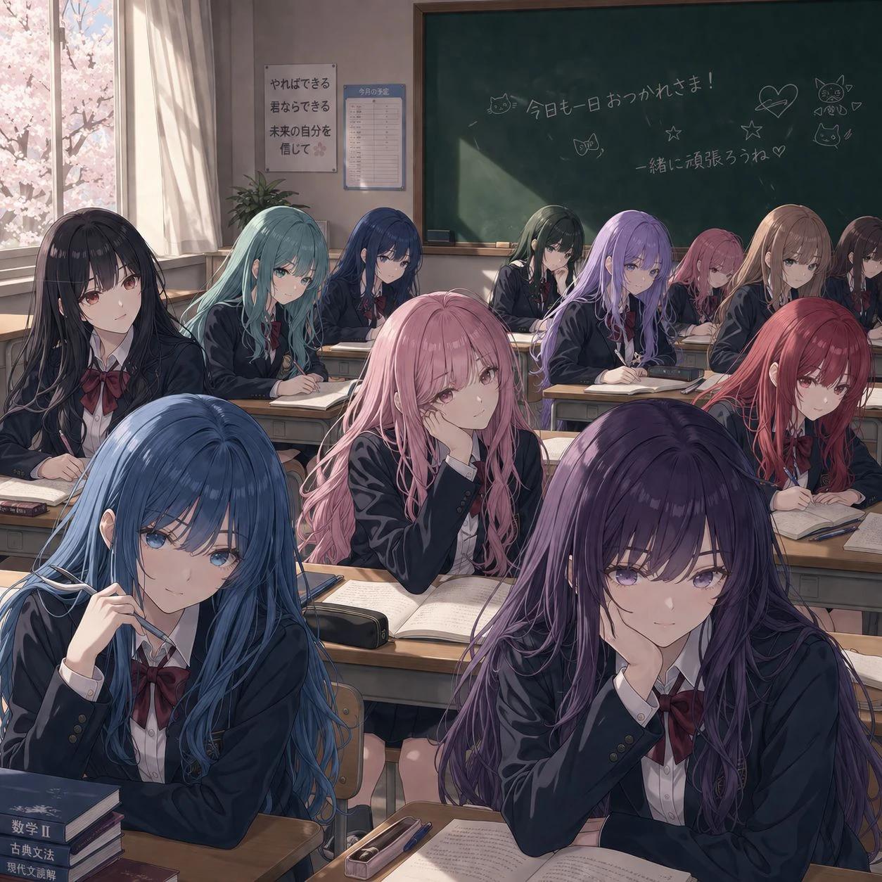 The Girls of Asteria Girls' Academy - Class 2-A thumbnail