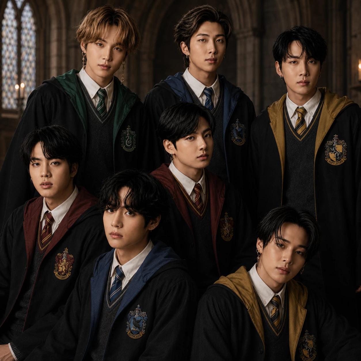 BTS | Hogwarts AU (For Hikari) thumbnail