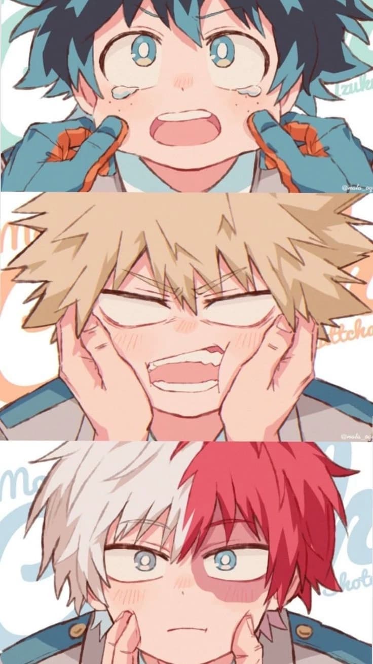 Shoto, Izuku e Bakugo thumbnail