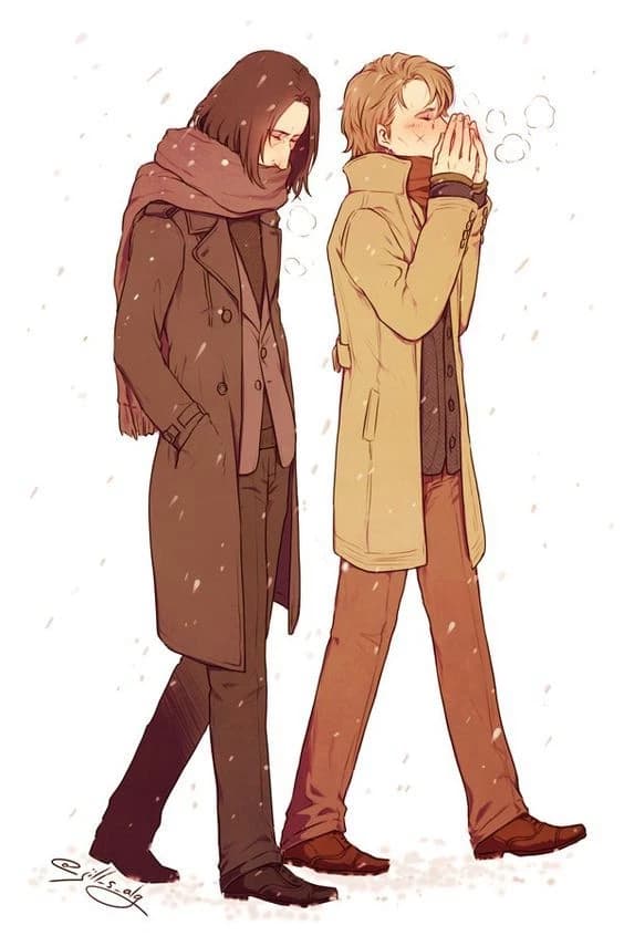 Remus lupin and Severus Snape thumbnail