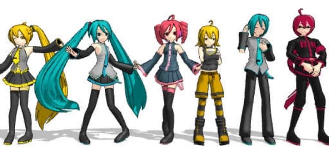 Miku and Mikuo and Teto and Ted and Neru and Nero thumbnail
