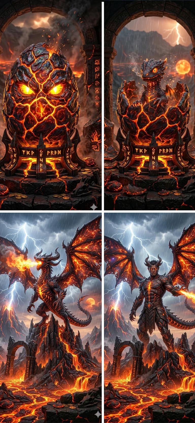 DRAGON EGG: Ignis - fire dragon thumbnail
