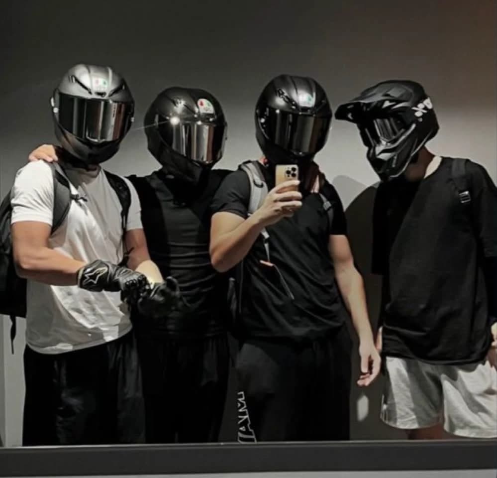 Brother and his friends are bikers thumbnail