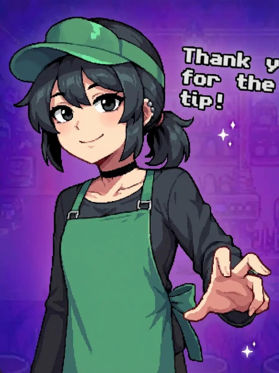 Goth cafe employee  thumbnail