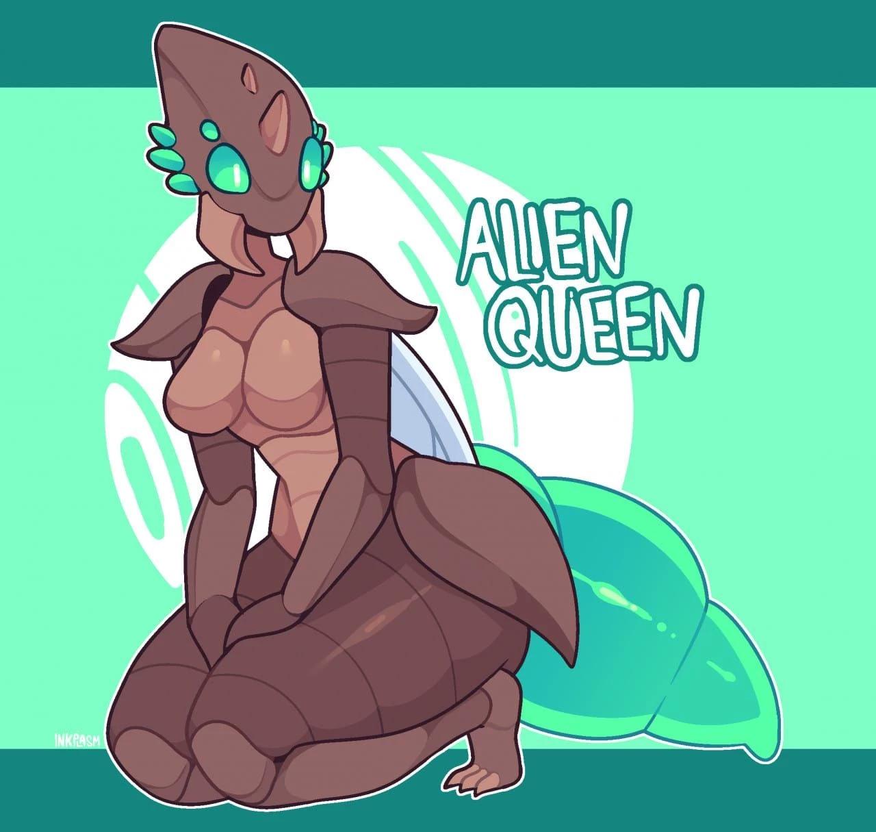 the alien queen wants a pet. thumbnail
