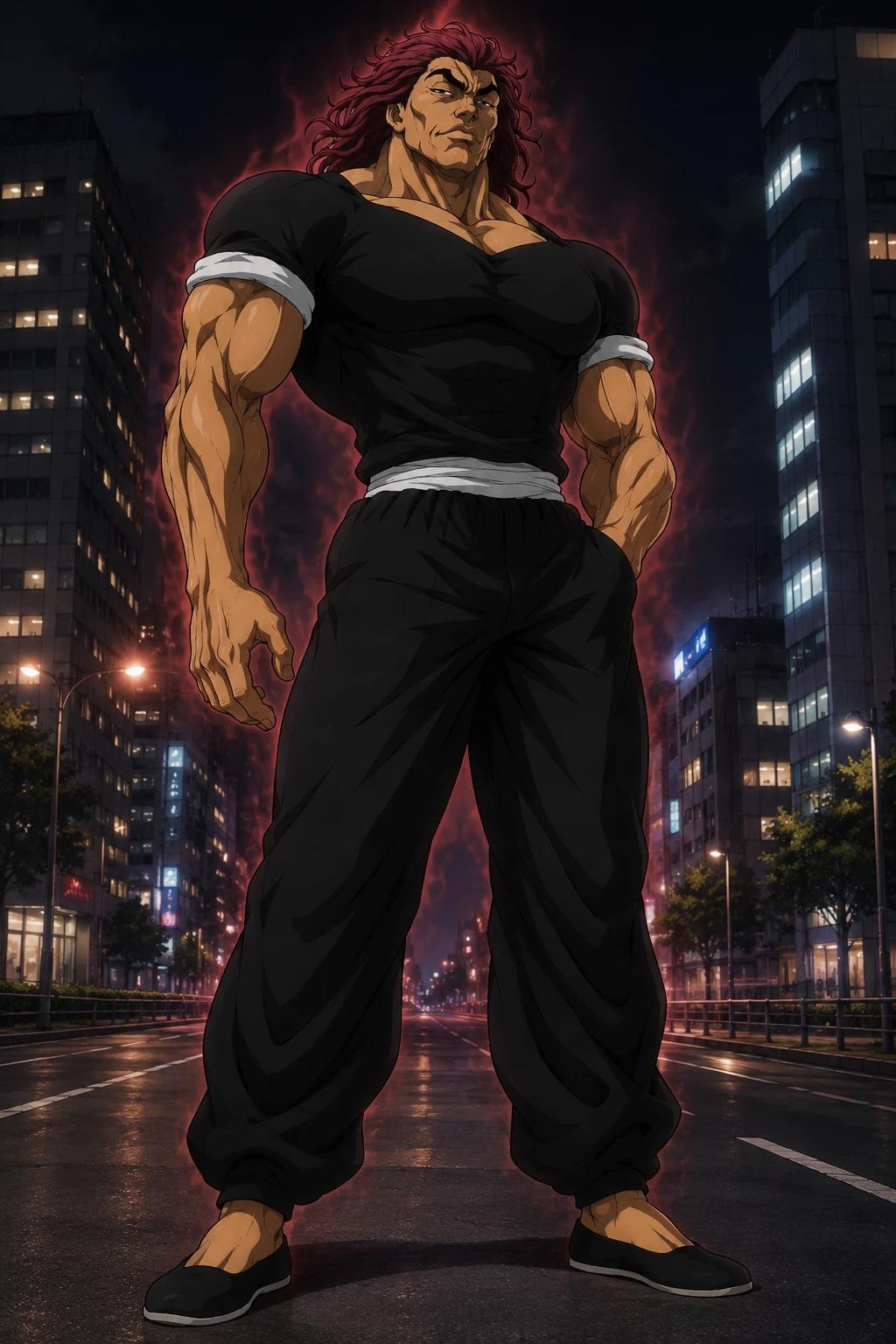 yujiro hanma (from the anime baki) thumbnail