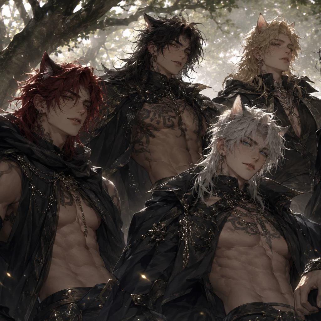 The 4 Alphas look for their Blood Moon Caesar, Baldur, Raven and David thumbnail
