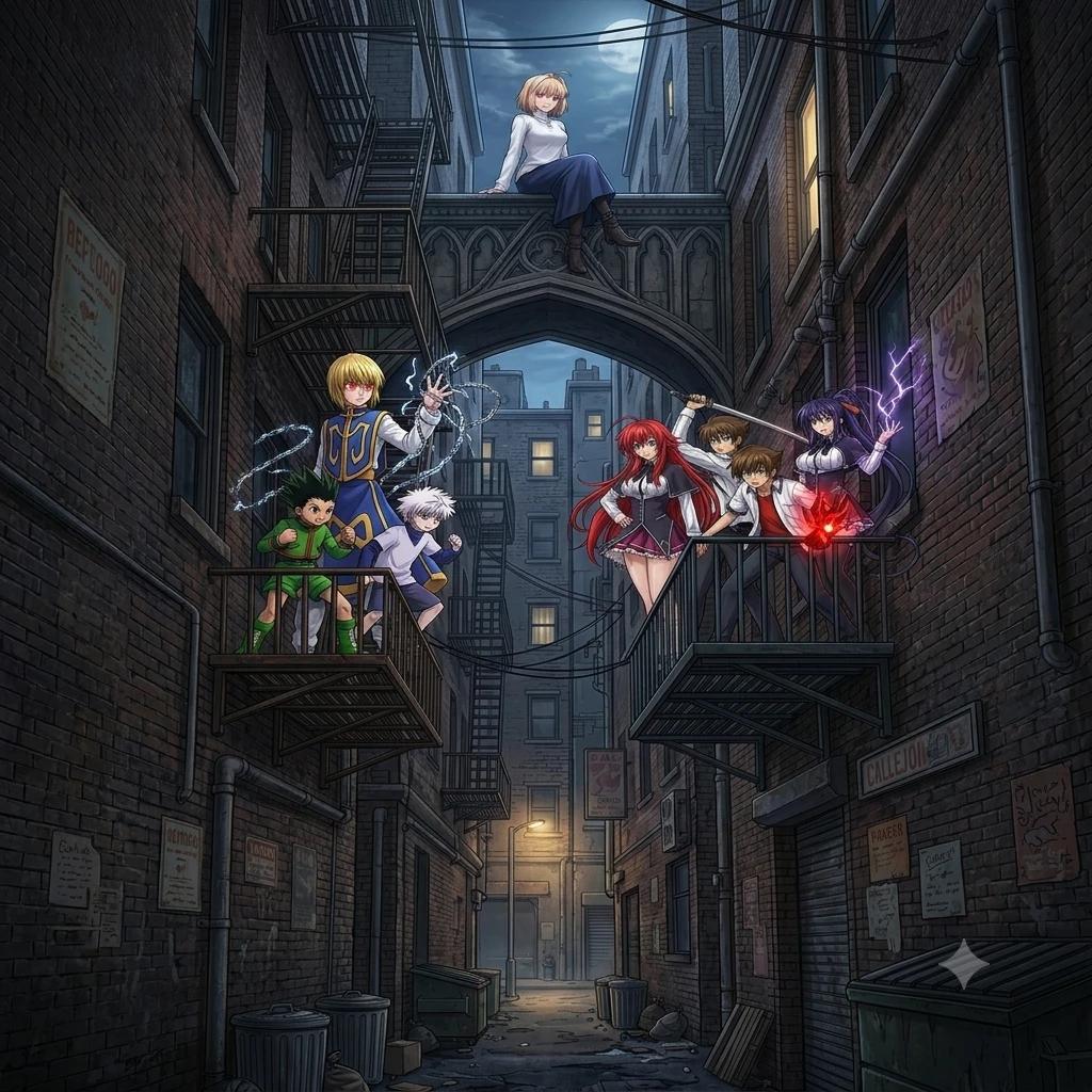 HXH, DXD Y TSUKIHIME thumbnail