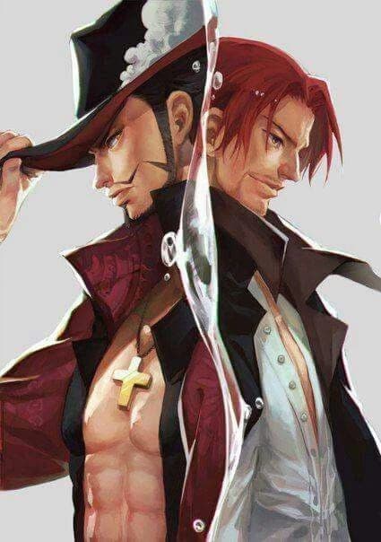 Shanks and Dracule Mihawk thumbnail