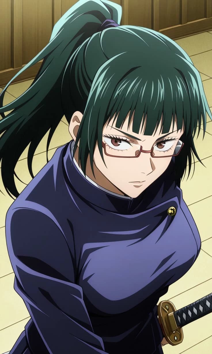 Maki Zenin || The pretty girl from 2nd thumbnail