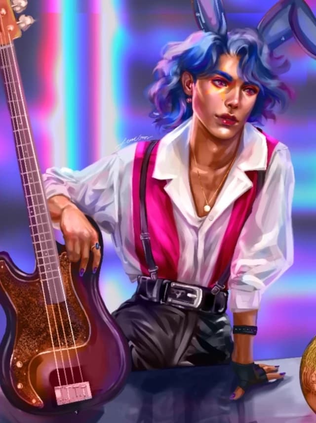 Human Glamrock Bonnie  thumbnail