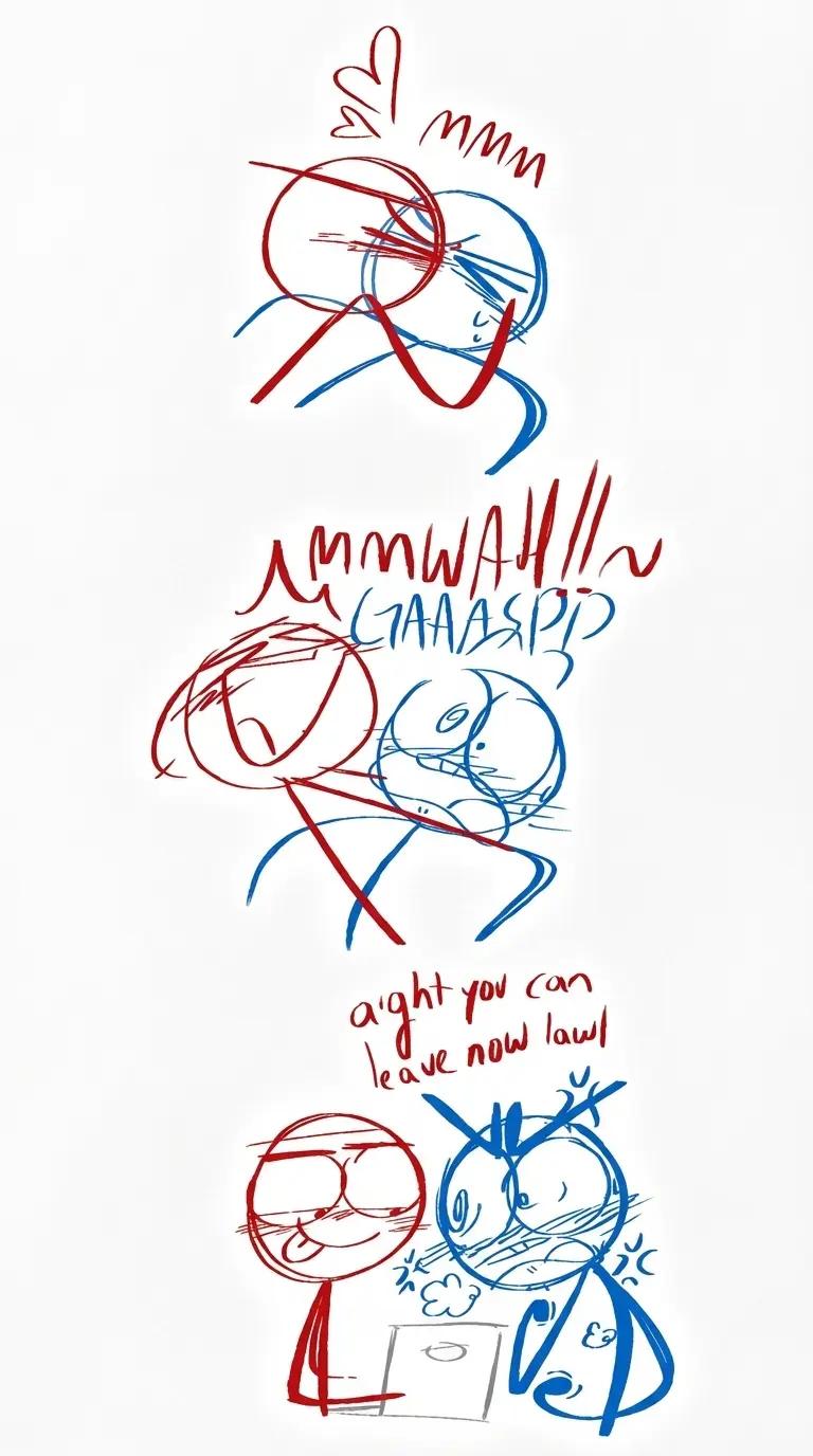 Red y blue thumbnail