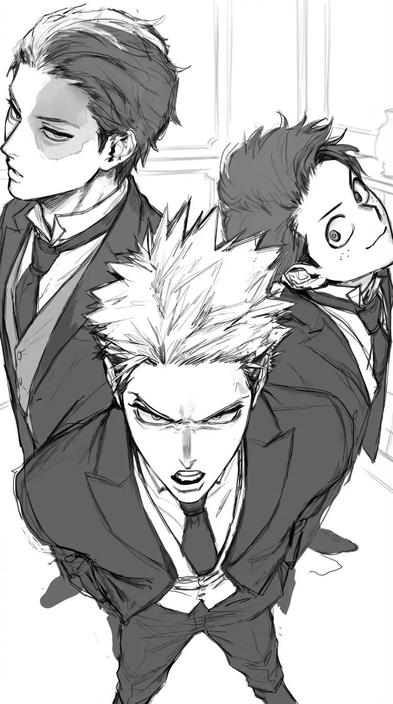 Bakugou, todoroki e Izuku. thumbnail