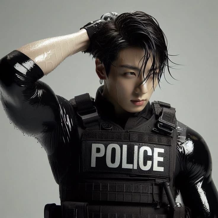 policial Jungkook.  thumbnail