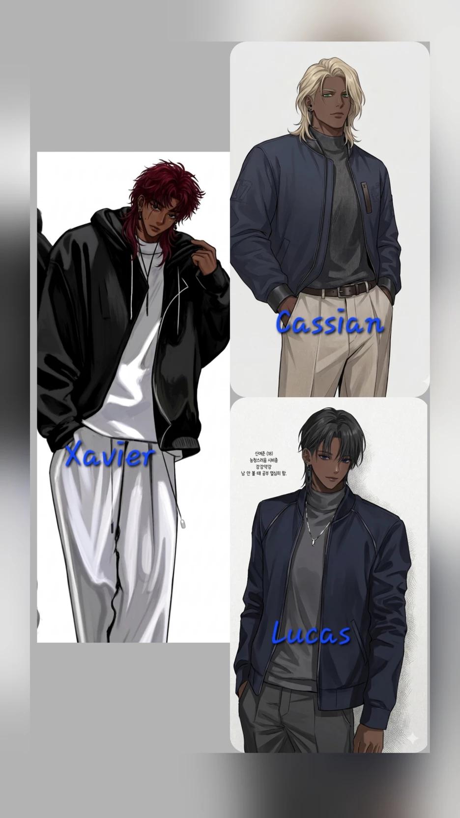 The Three Heartthrobs ◆ Omegaverse ◆ thumbnail