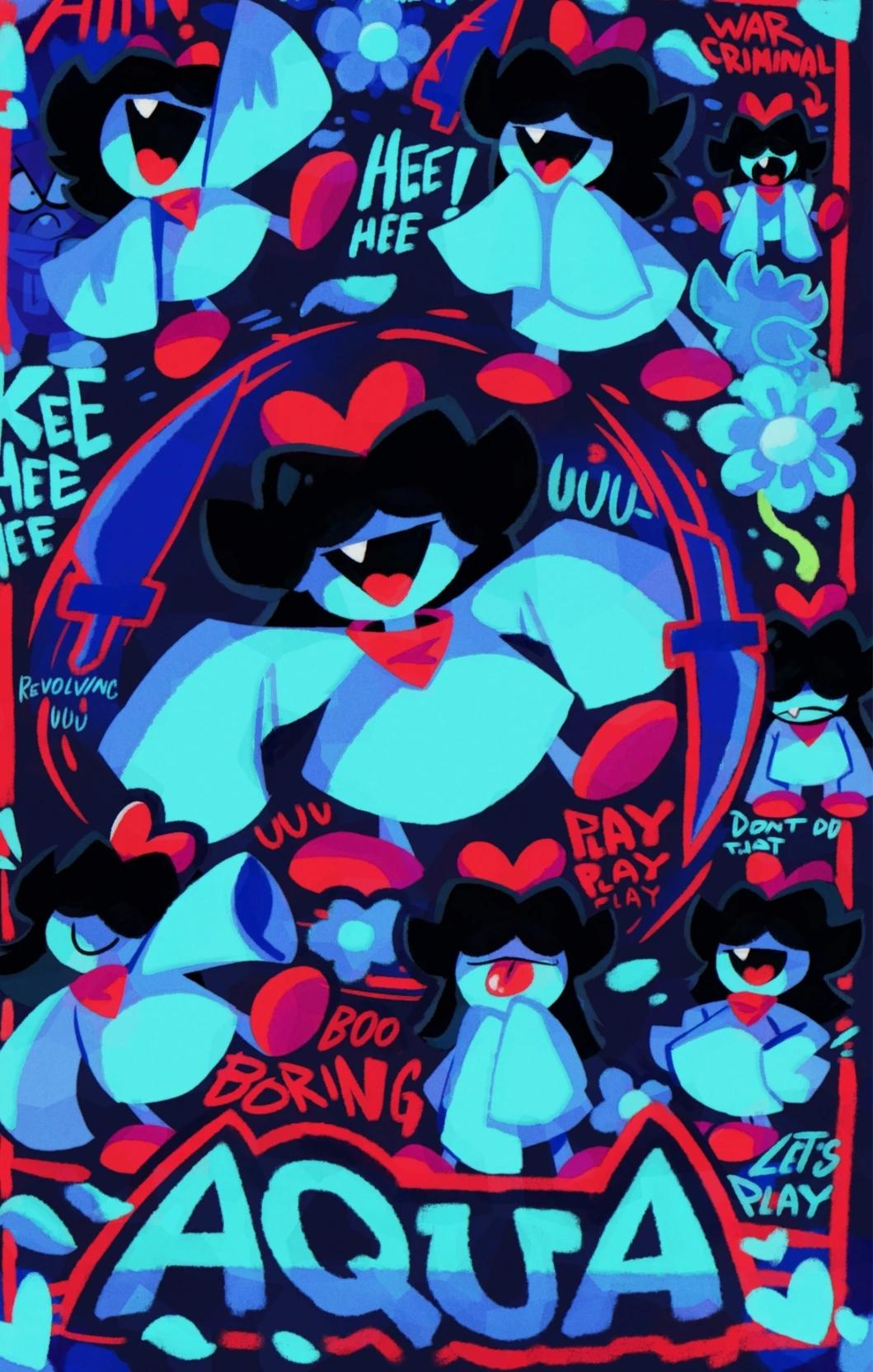 Aqua \| Deltarune thumbnail