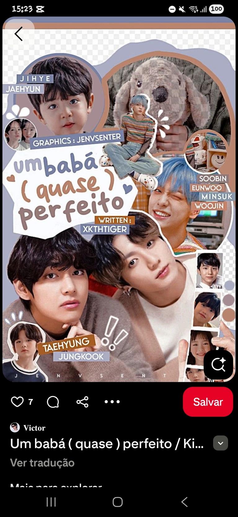 An (almost) perfect Nanny. (Taekook) thumbnail