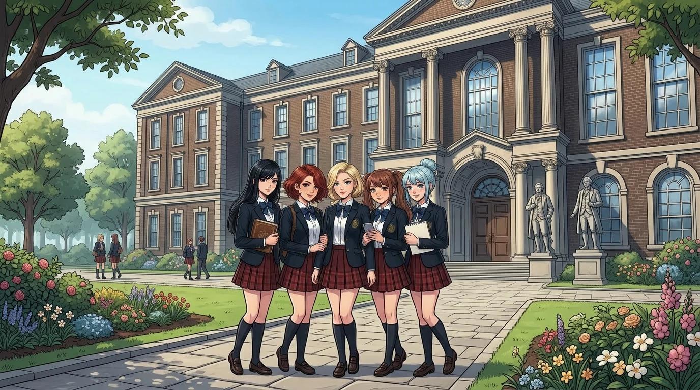 New "student" at the girls' school thumbnail