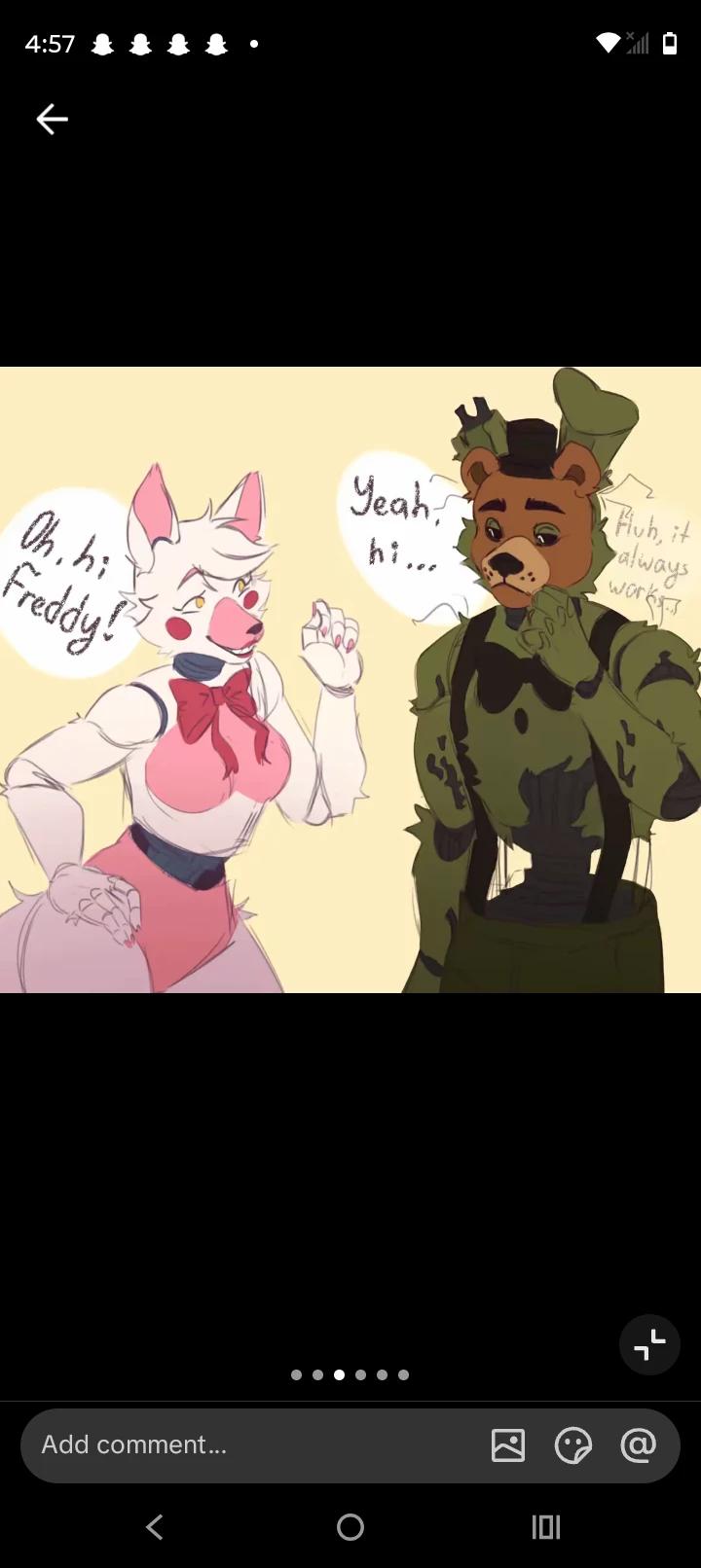 springtrap and mangle au thumbnail