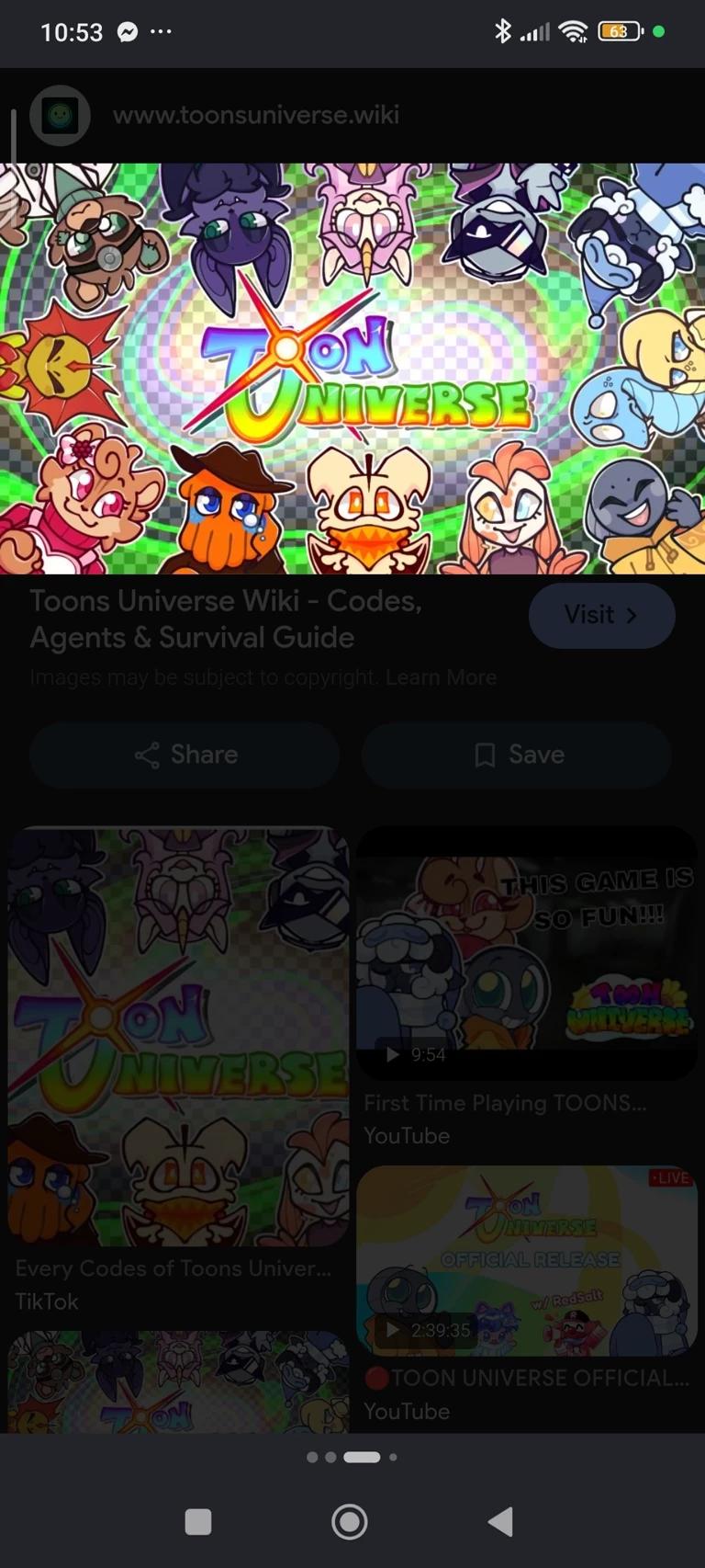 Toons universe thumbnail