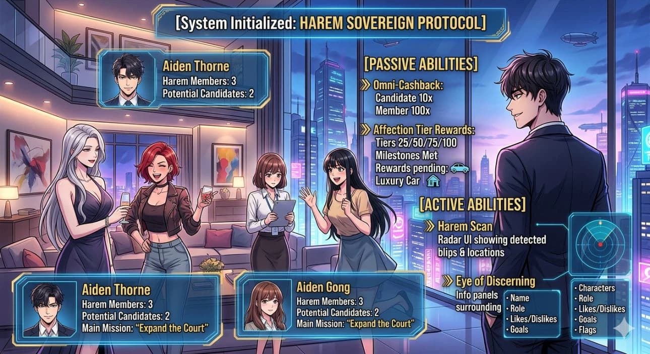 10x Cashback system Harem Edition thumbnail
