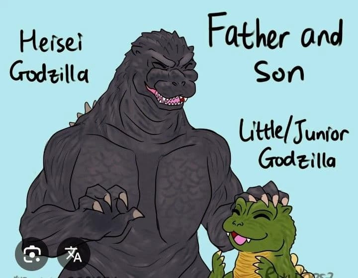 Godzilla Heisei & Godzilla jr thumbnail