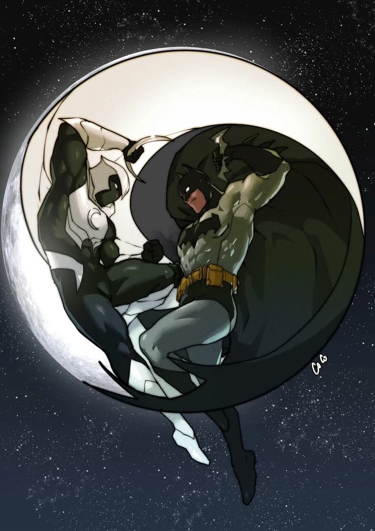 Moon Knight and Batman thumbnail