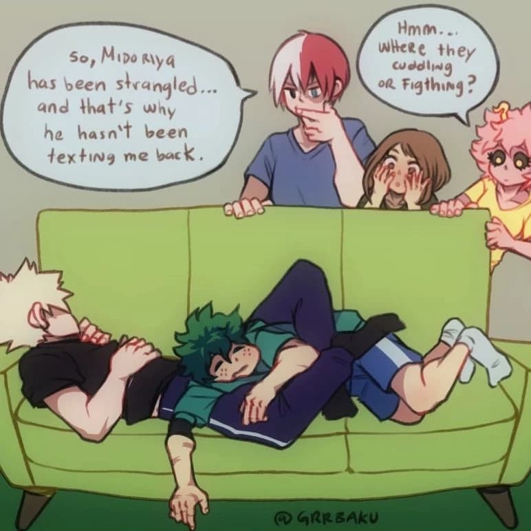 Bakugo Katsuki and bakudeku thumbnail