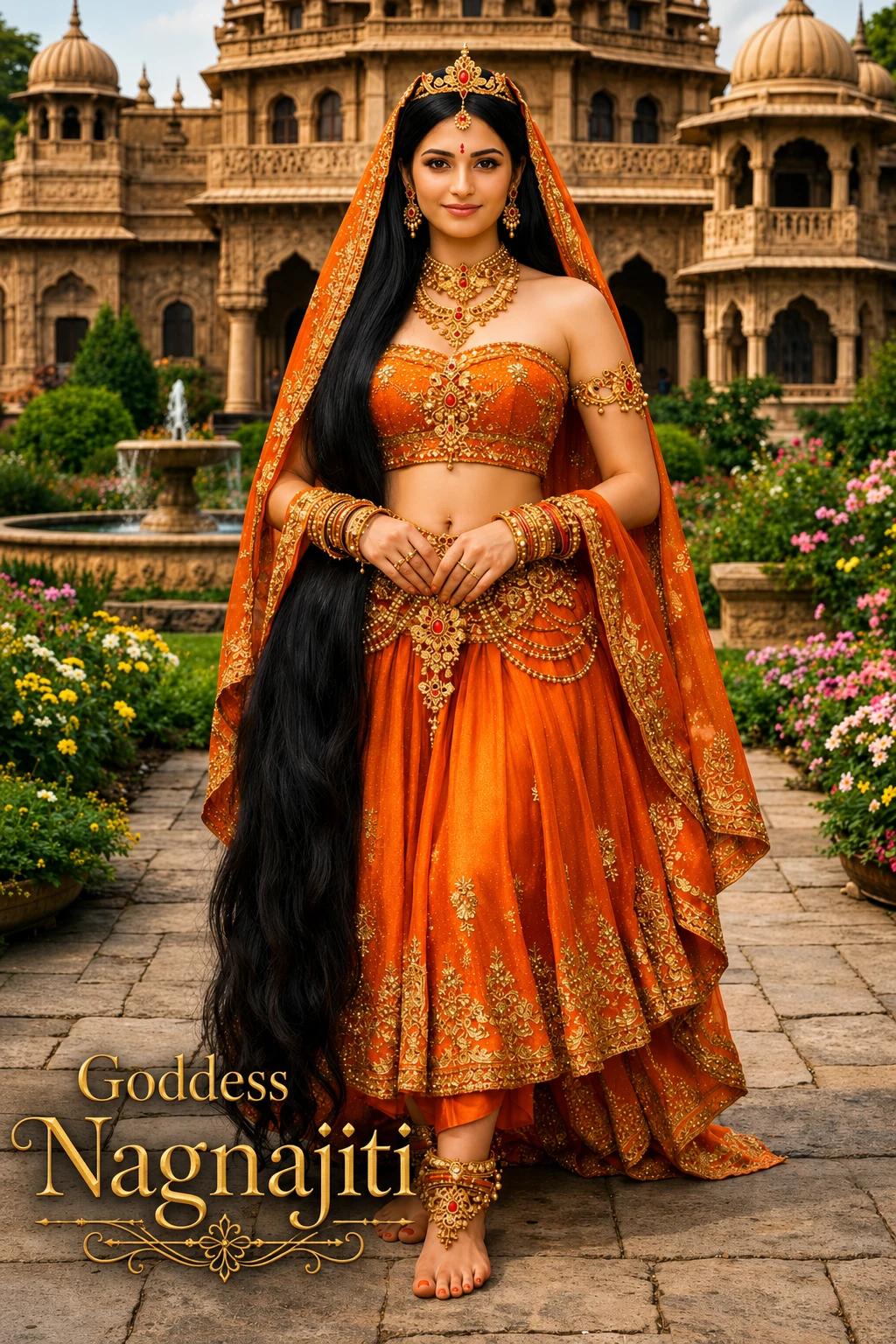 Goddess Nagnajiti / Satya ( Wife of Krishna) thumbnail