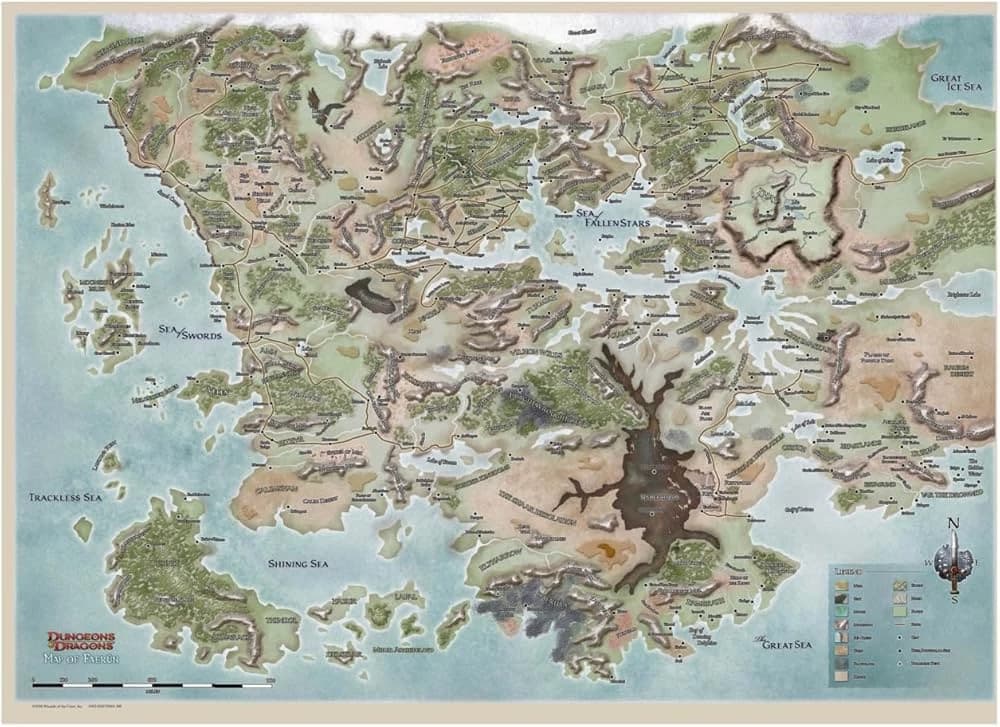 Faerûn, the world of Forgotten Realms (1490s DR) thumbnail