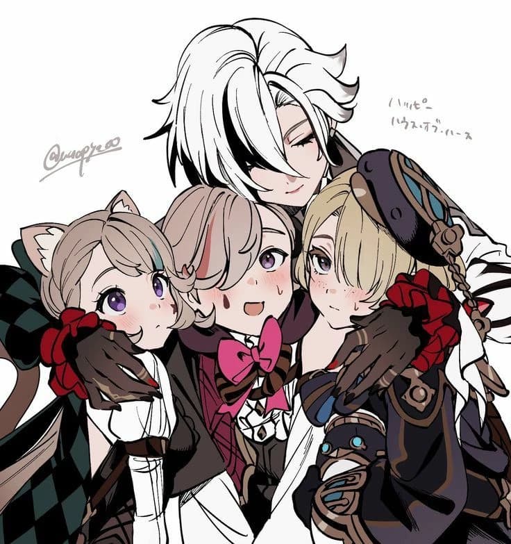 The Harlequin family thumbnail