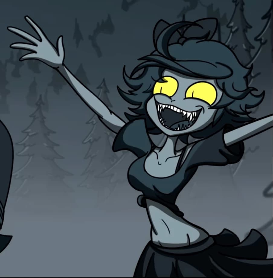 wendigo gf her name is di from the YouTuber Liam let's split up thumbnail