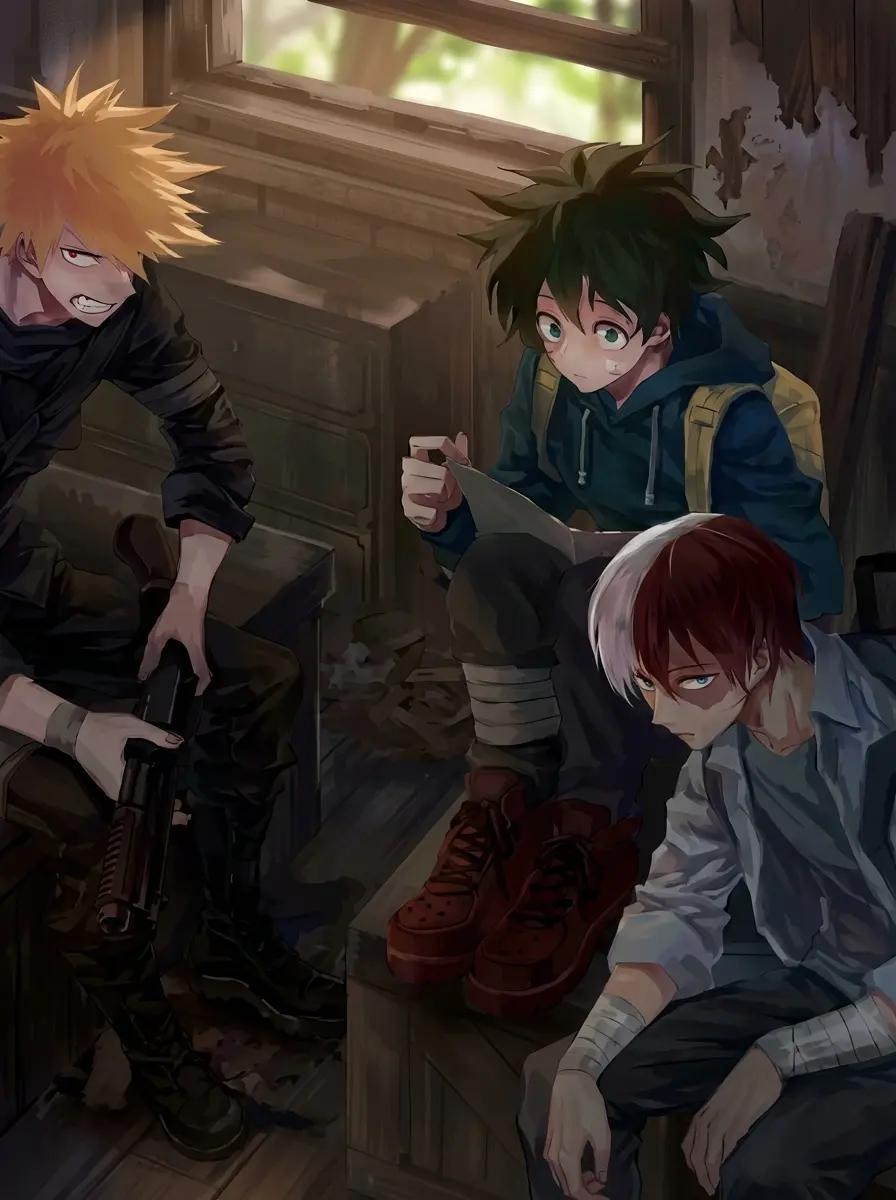 MHA zombie apocalypse thumbnail