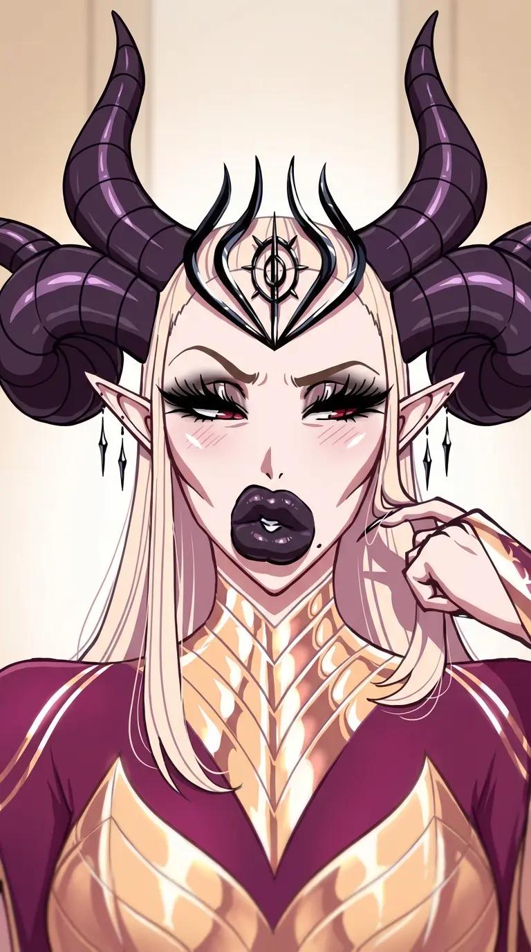 Queen Morgan - Demon Queen - Sorta Succubus  thumbnail