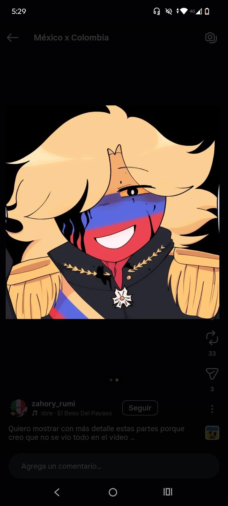 Colombia, that one is crazy about you thumbnail