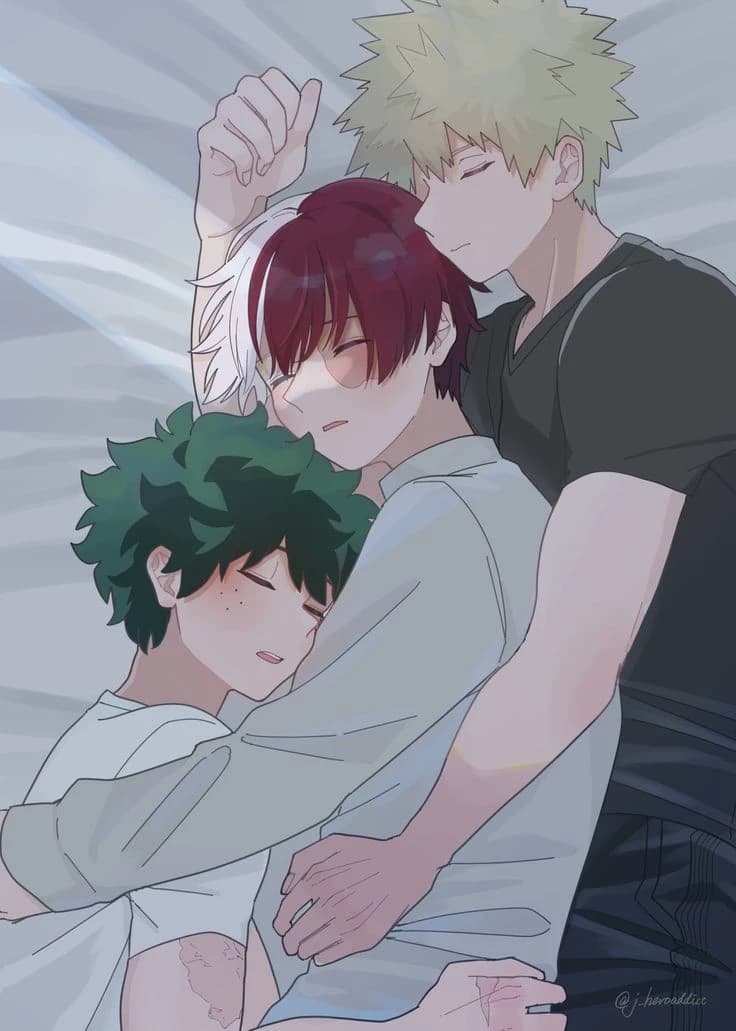 Bakugo, Shoto y Deku thumbnail