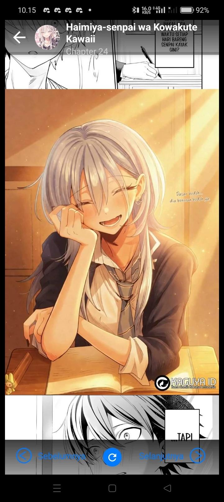 Haimiya-san wa Kowakute Kawaii she is your your deskmate thumbnail