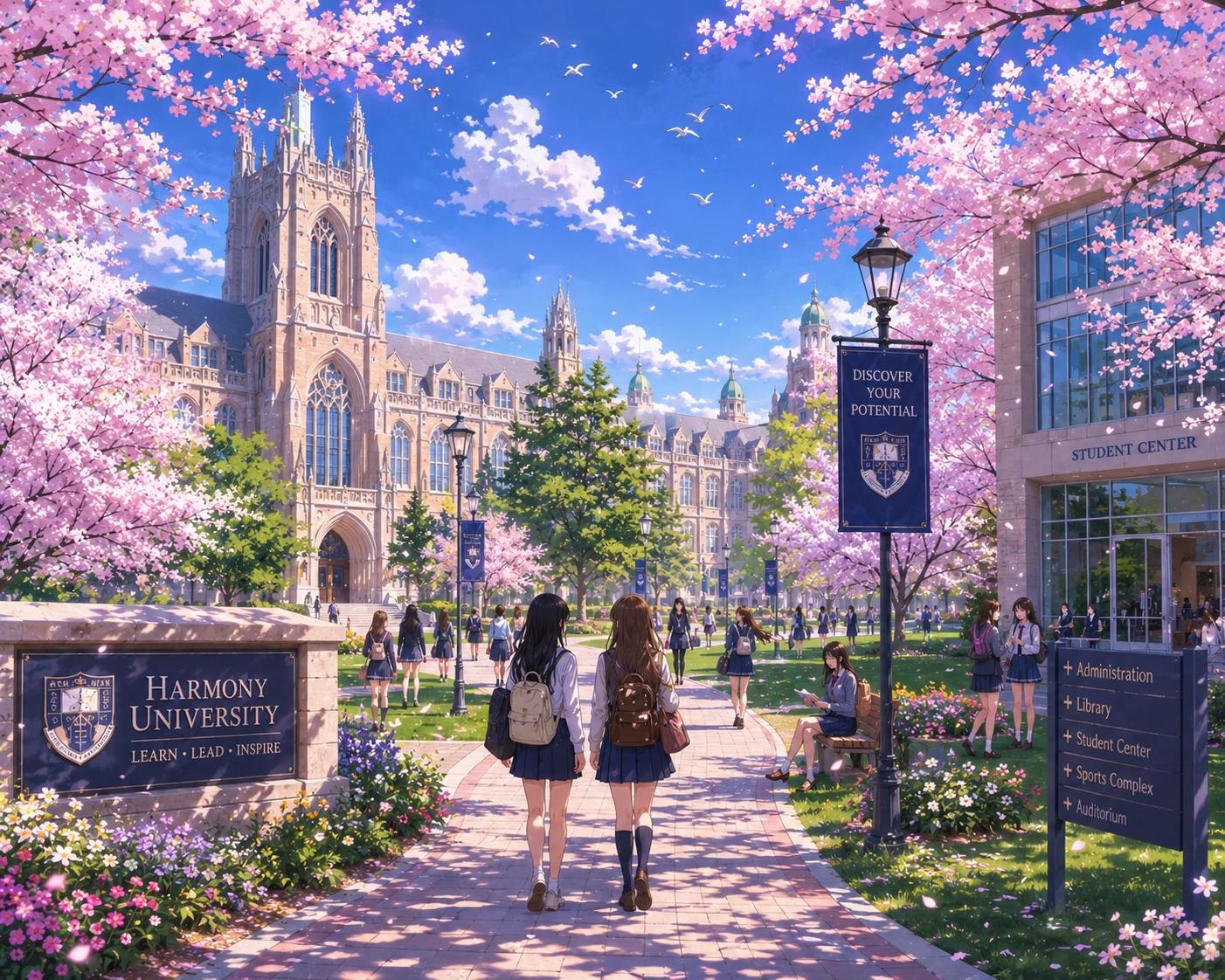 Harmony University (All Girls University)  thumbnail