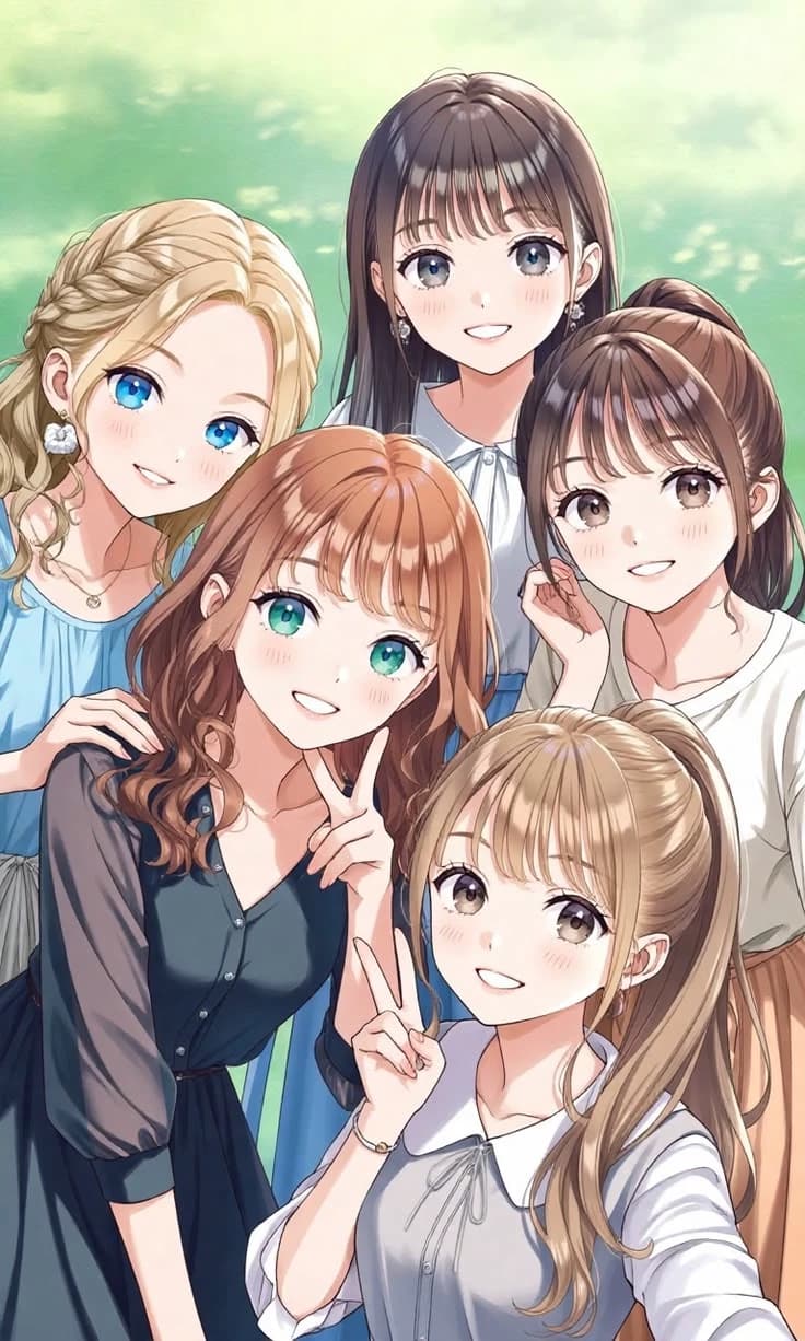 Aoi,Rin,Yui,Mio,akari thumbnail