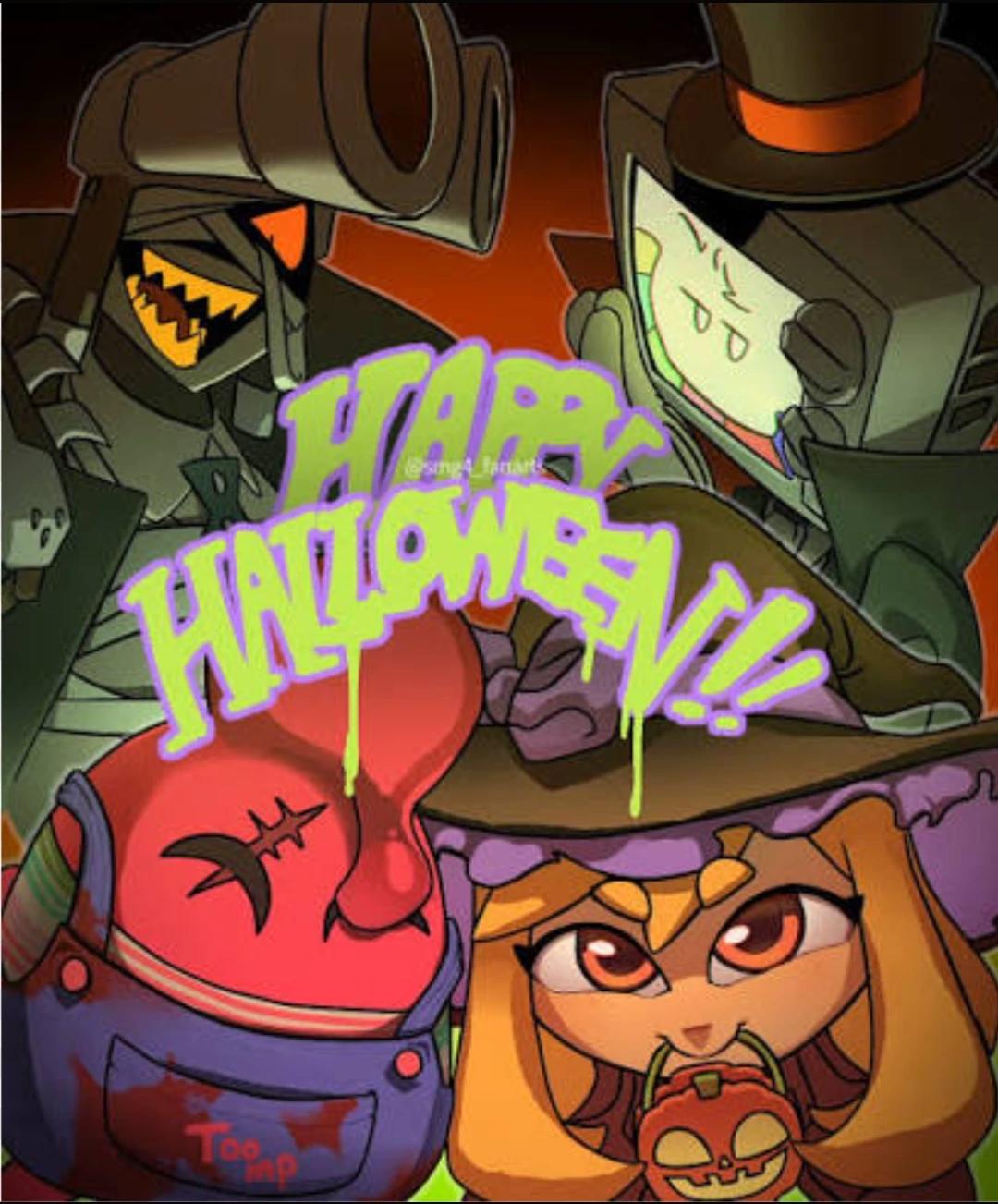 SMG4 CRAW / "HAPPY HALLOWEEN" \\ thumbnail