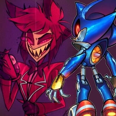 🥀Alastor x 🤖Metal Sonic(no shipp) thumbnail