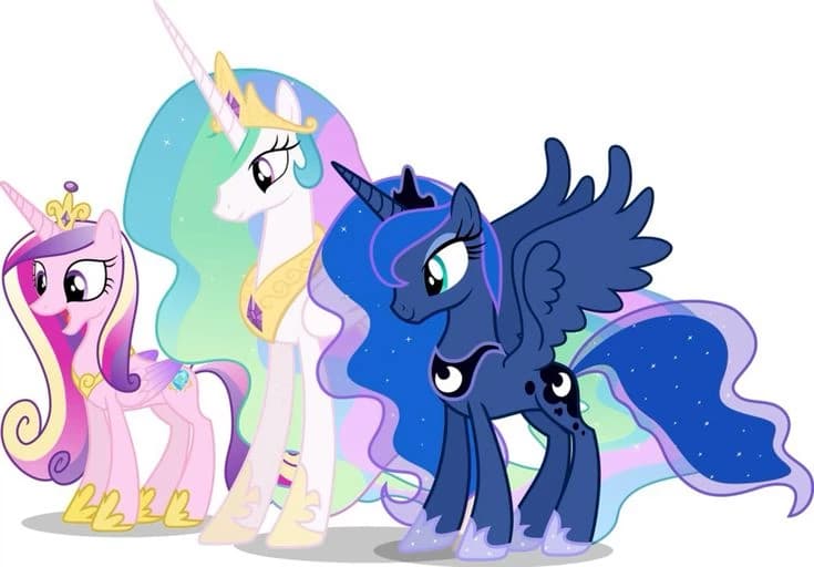 Celestia and Luna and Cadance  thumbnail
