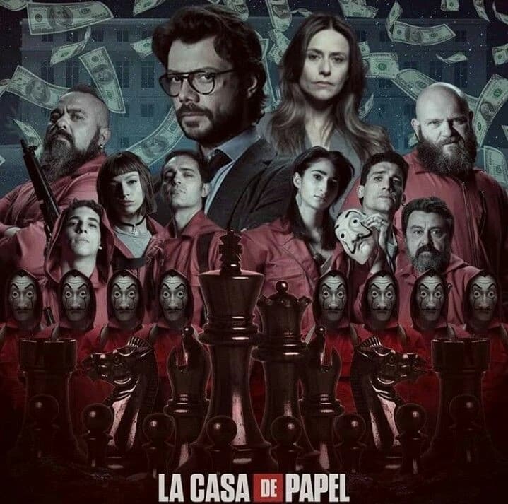 money heist  thumbnail